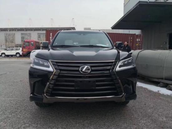 19款中东版雷克萨斯LX570 黑武士现车齐
