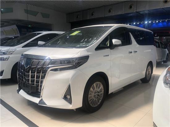 新款丰田埃尔法商务车2.5l混动版最新报价