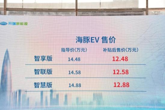 苏州笠枫开新工坊开业盛典暨开瑞海豚EV区域上市品鉴会