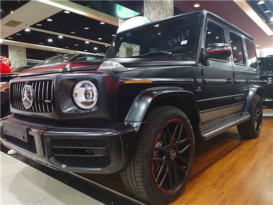 2019款奔驰G500 哑光黑改AMG63外观报价