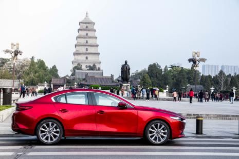 次世代MAZDA3 昂克赛拉 质美中国行驶入长安 