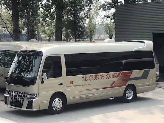 歉田考斯特16座 考斯特4.0豪华版多少钱