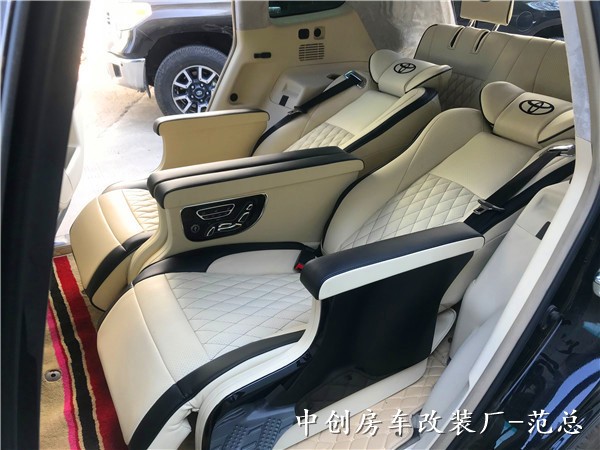 12款丰田汉兰达改装内饰/改装航空座椅图片