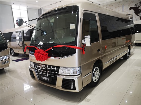一汽丰田考斯特价格 考斯特13座中巴车
