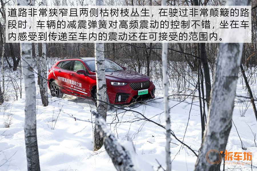 感受智能四驱的实力 冰雪试驾WEY VV7混动家族