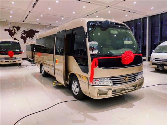 山东临沂丰田考斯特10座12座13座现车优惠5万