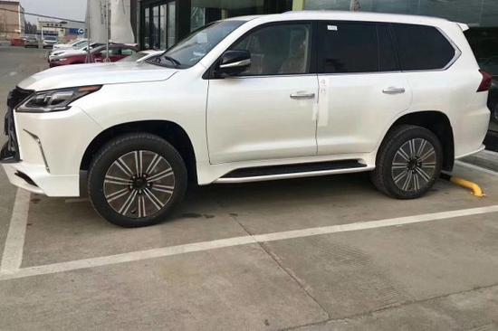 19款雷克萨斯LX570巅峰限量版 顶级越野车