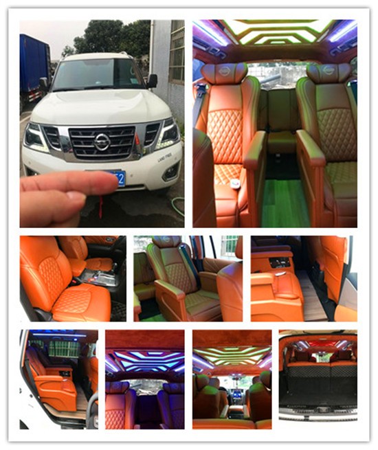 特斯拉Model X改装飞机头等舱专用航空座椅
