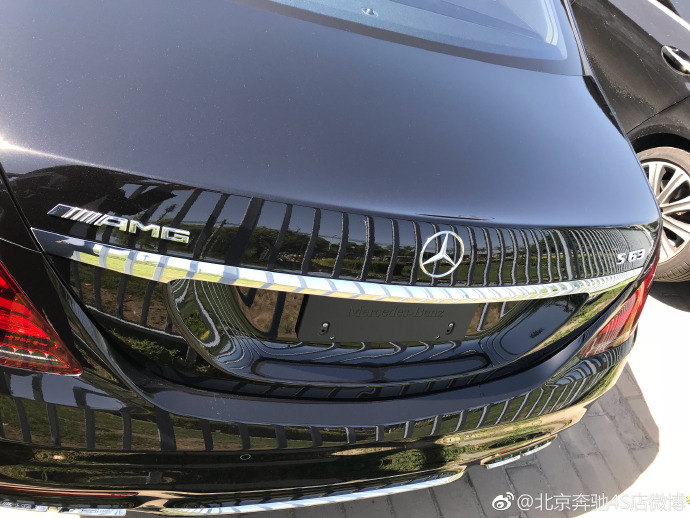 晒成古铜色了 2020款奔驰S65 S63AMG   