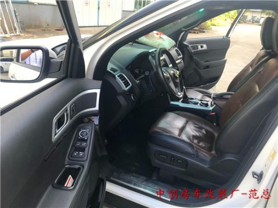 福特探险者改装航空座椅装车图片/无损安装鉴赏