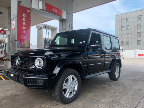 2020款奔驰g350D内饰改款科技感十足   