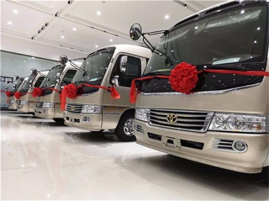 丰田考斯特10座现车 考斯特10座最低价