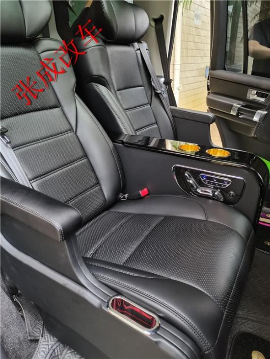 路虎发现4改装内饰完美升级航空座椅案例