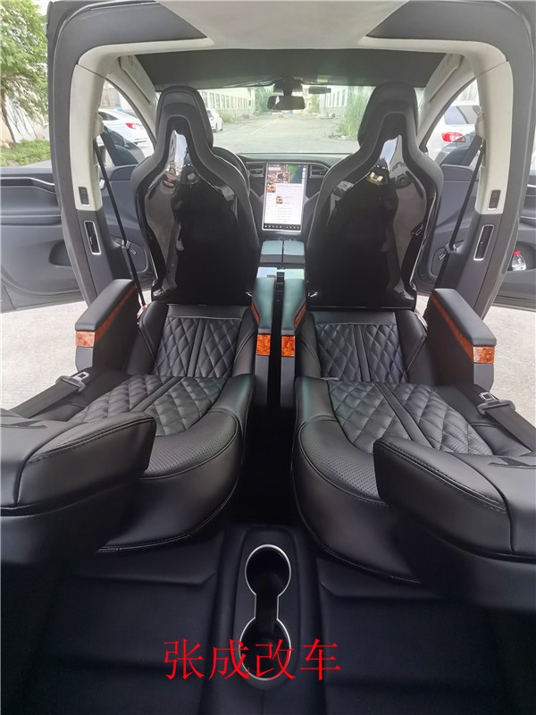 特斯拉modelx改装航空座椅案例改装航空座