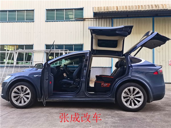 特斯拉modelx改装航空座椅案例改装航空座