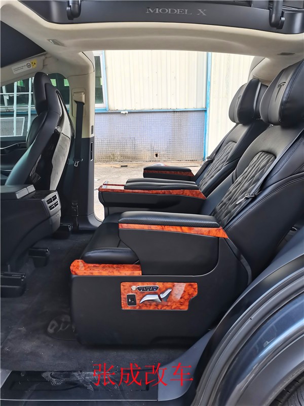特斯拉modelx改装航空座椅案例改装航空座