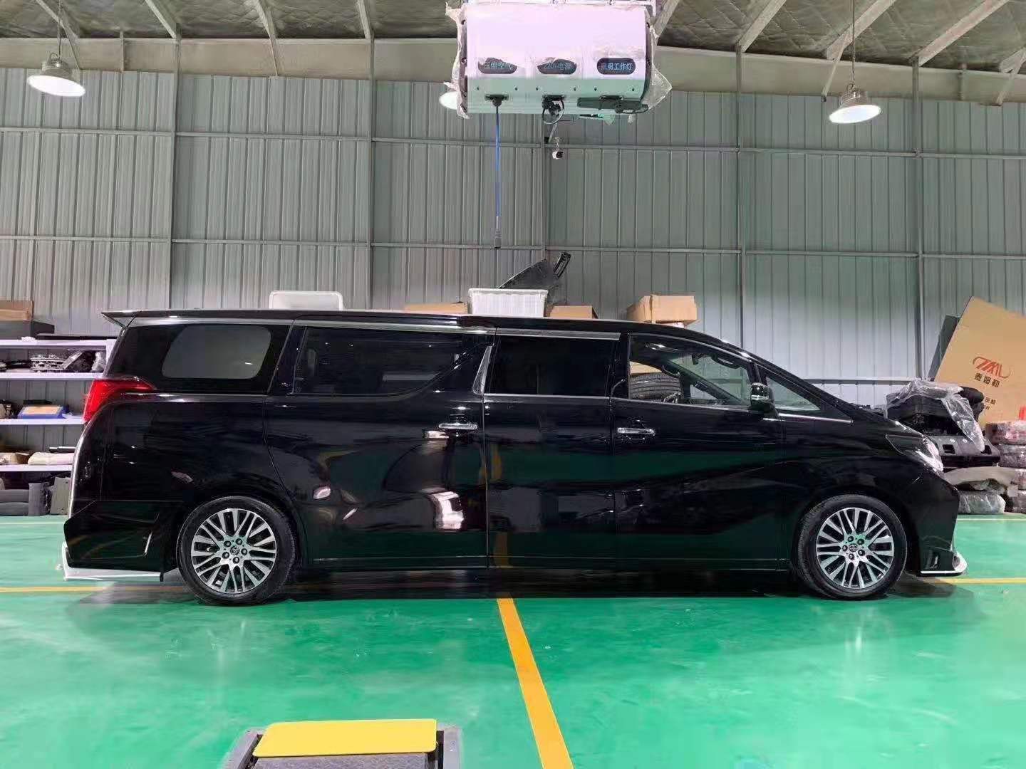 21款丰田阿尔法加长防弹5.98米动力足够