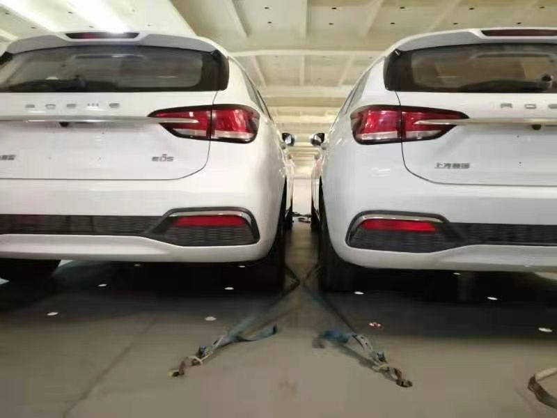 上汽乘用车首次向海外出口纯电动二手车