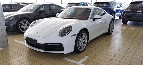 平行进口保时捷911两门四座硬顶跑车   