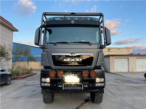 平行进口21款德国曼8X8越野房车       