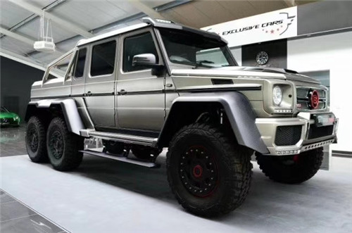 平行进口奔驰巴博斯6X6 六区越野皮卡  