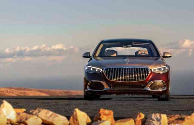 听引擎声浪轰鸣2021款迈巴赫S450 S580 