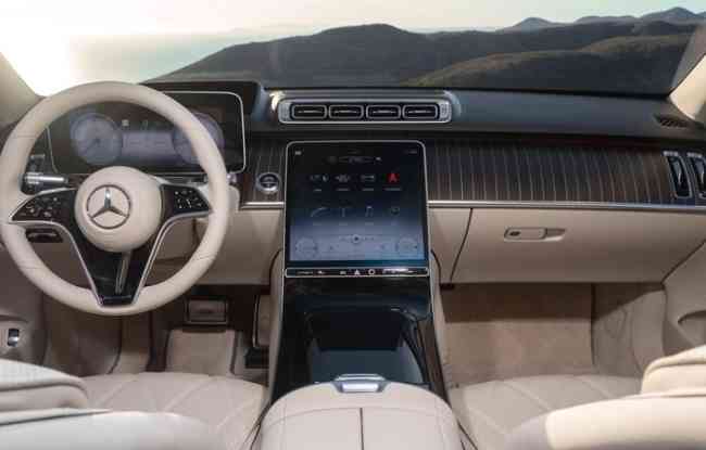 听引擎声浪轰鸣2021款迈巴赫S450 S580 