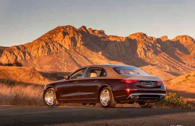 听引擎声浪轰鸣2021款迈巴赫S450 S580 