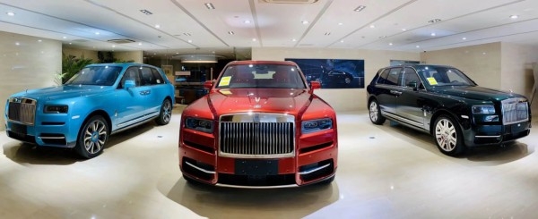 2021款库里南最新价格地表最奢华SUV   