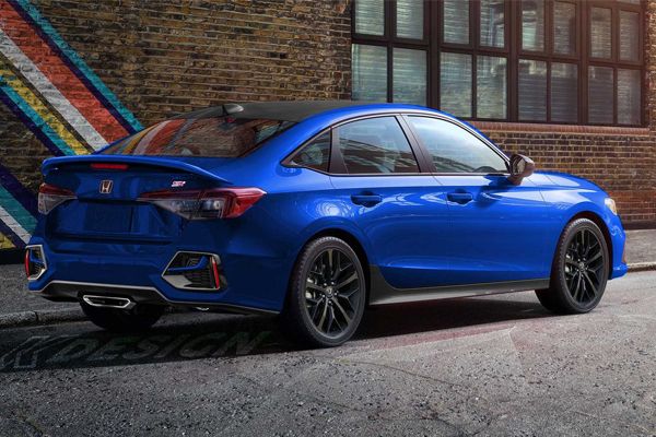 黑色车顶，经典尾翼，全新思域Si渲染图曝光