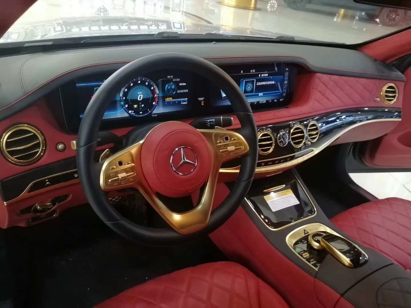 21款奔驰迈巴赫加长S450普尔曼5.98米  