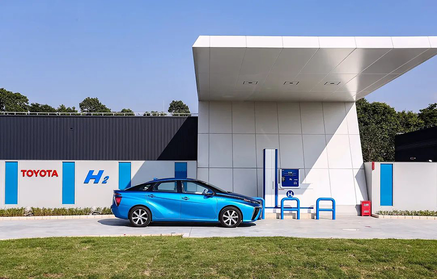 投入超百亿 10家自主车企布局氢能车   