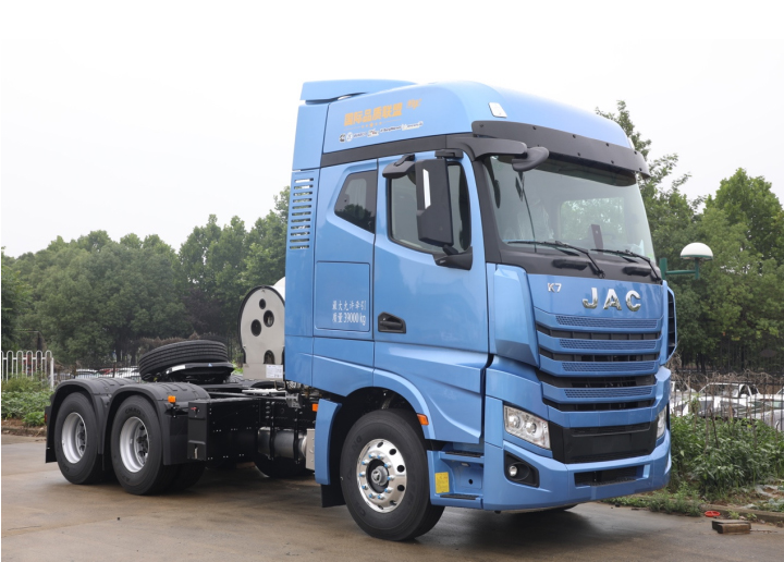 促丰收，江淮跨越K7 LNG全球首台大马力自动挡重卡已成“C位”