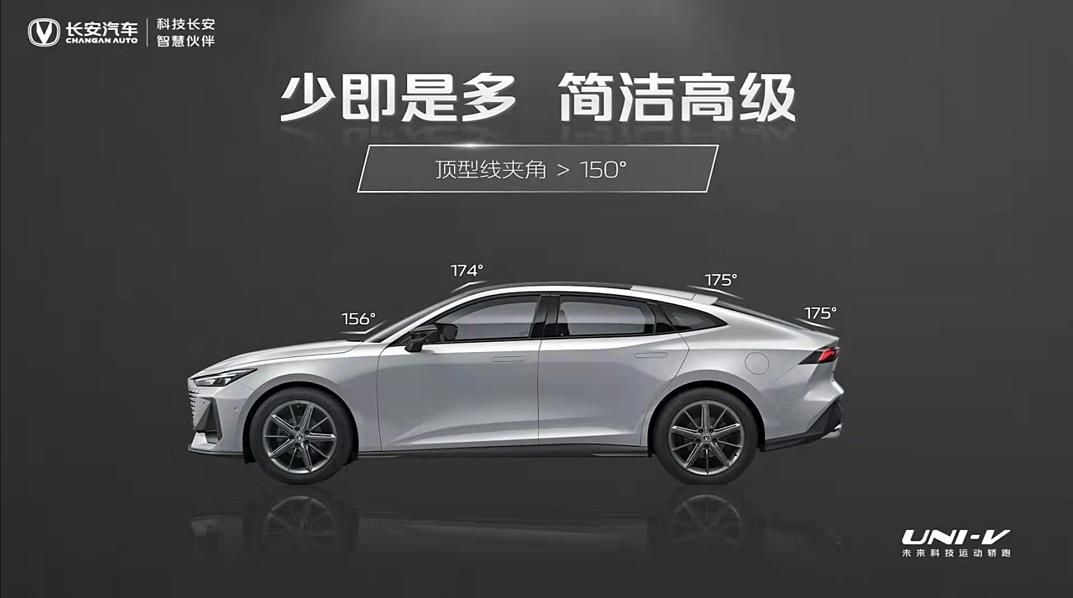电动升降尾翼，轿跑姿态到位，长安UNI-V首次亮相，比影豹还帅