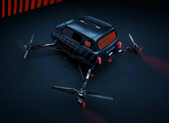雷诺推出 Air4 UAM概念飞行器：飞机就是把轮子换成螺旋桨？