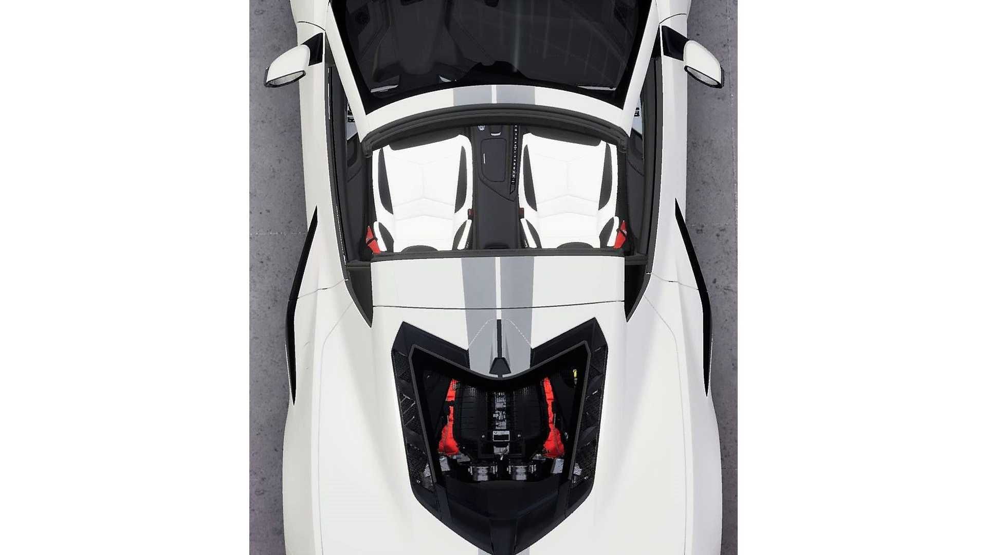 源自赛车引擎！克尔维特C8 Z06 70周年纪念版官图泄露