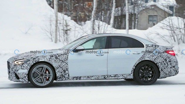 有望下半年亮相 梅赛德斯-AMG C63最新谍照曝光 