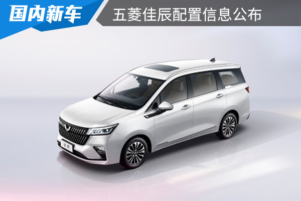 五菱佳辰配置信息公布 或将第二季度正式上市
