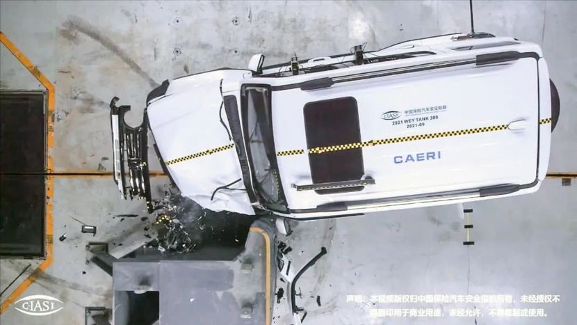 没有辜负消费者信赖，坦克300中保研碰撞测试，多项成绩拿G