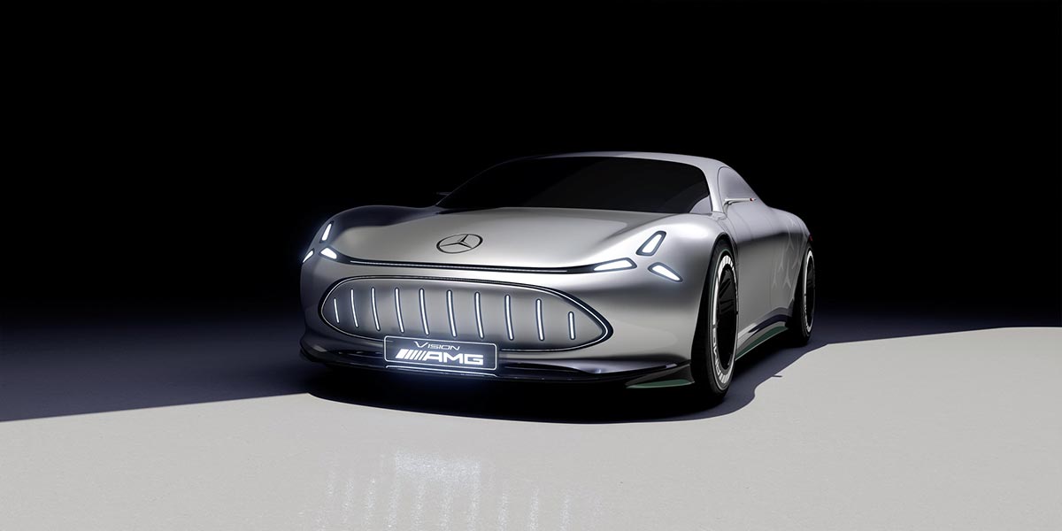 下一代奔驰电动车长这样？梅赛德斯AMG Vision AMG Concept发布！