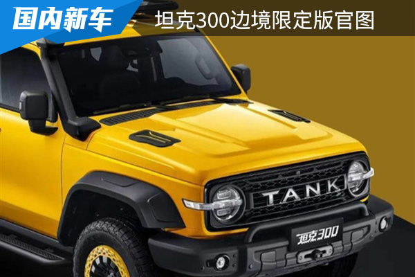 将于6月24日上市 坦克300边境限定版官图 