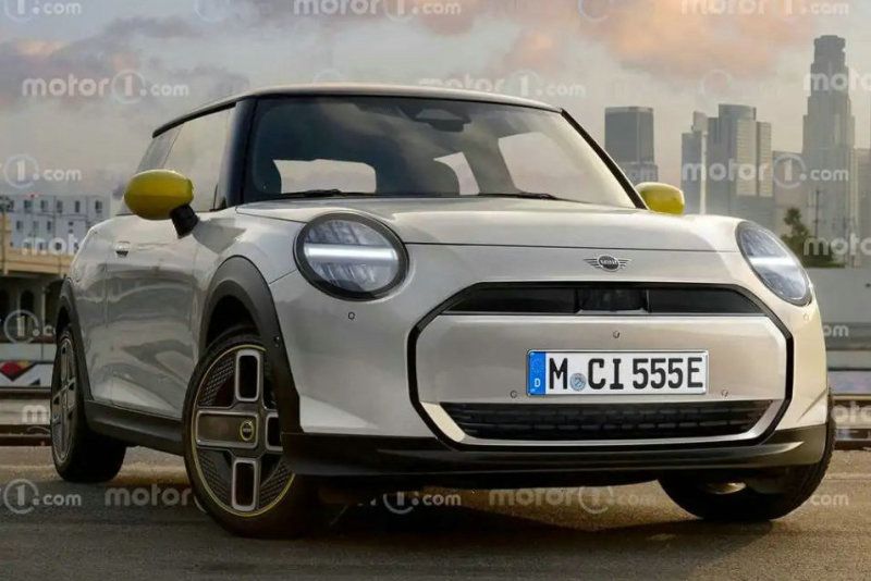 最快将在2022年内亮相 全新MINI COOPER假想图 