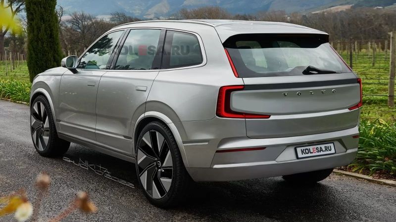 有望在今年年内全球首发 全新沃尔沃XC90假想图曝光 