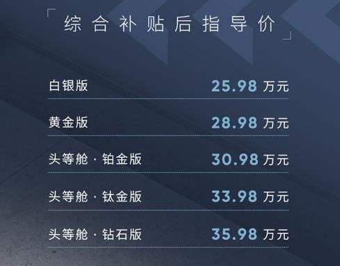 25.98万元起售，CLTC最高续航570公里，荣威iMAX8 EV上市