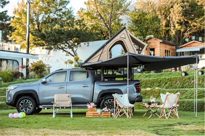 长安览拓者助力越野露营，山河美学造就蓝鲸动力加分
