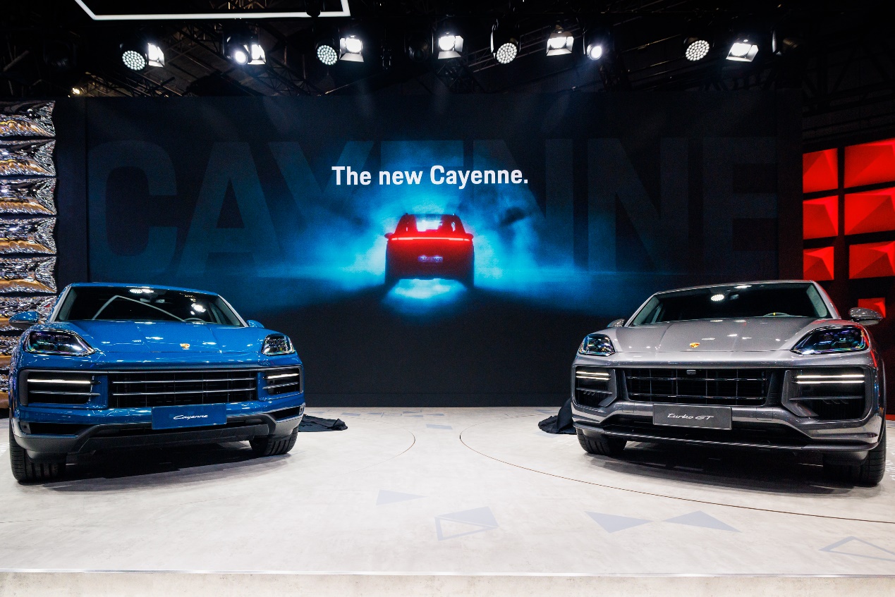 保时捷新款<font color='red'>Cayenne</font>于上海车展开启预售，售价94.8万元起