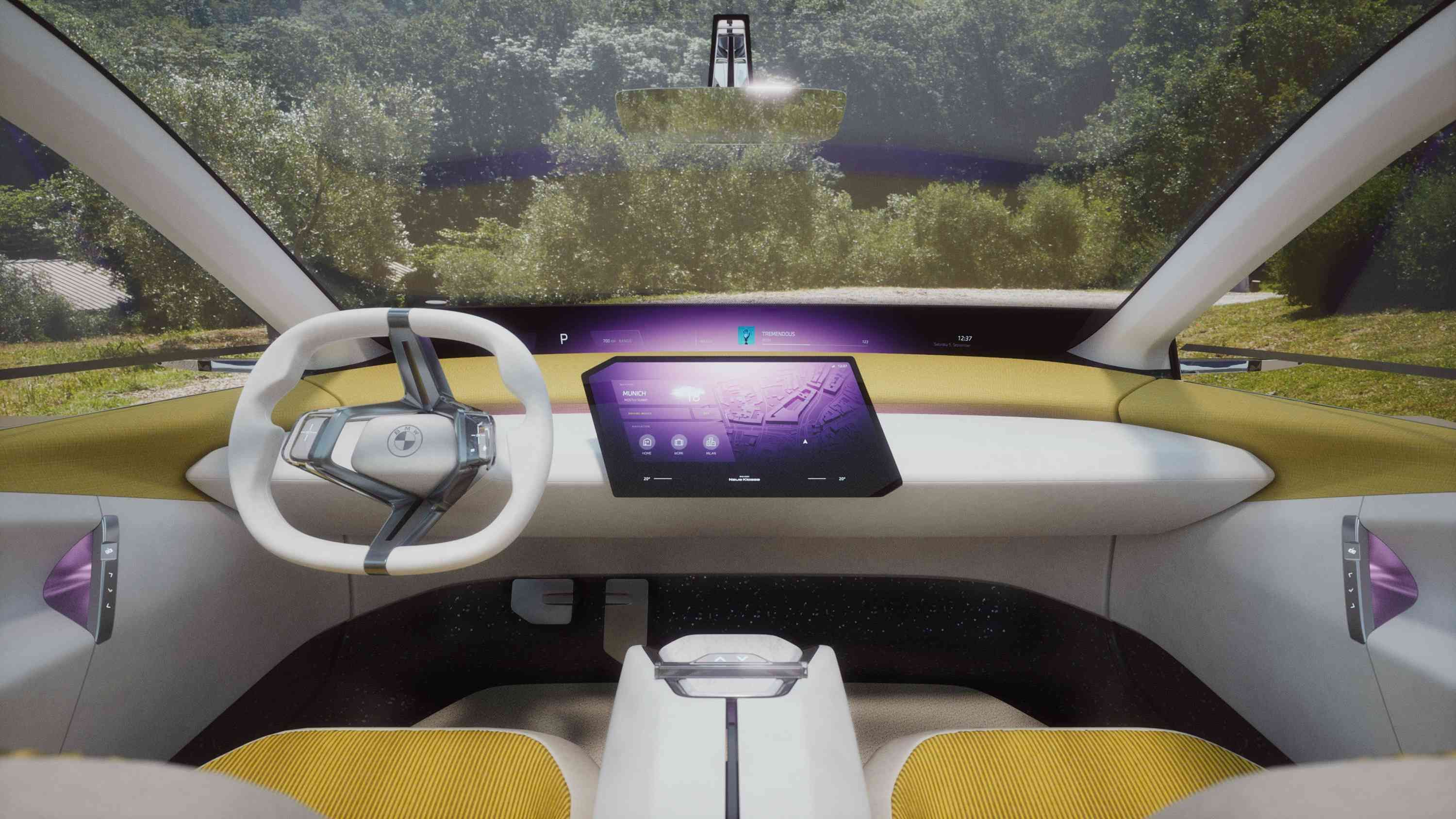 宝马展示全新BMW iDrive,为用户提供全新人机交互方式