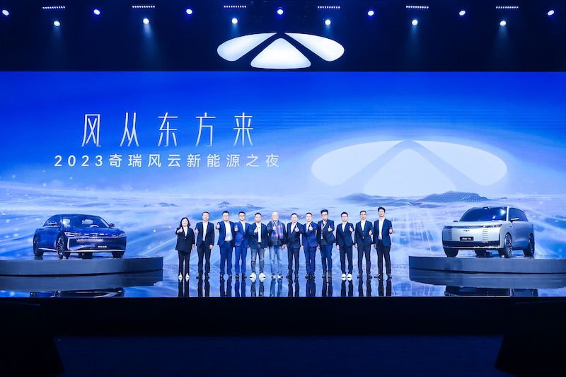 奇瑞集团11月销量21.2万辆，同比增长111%