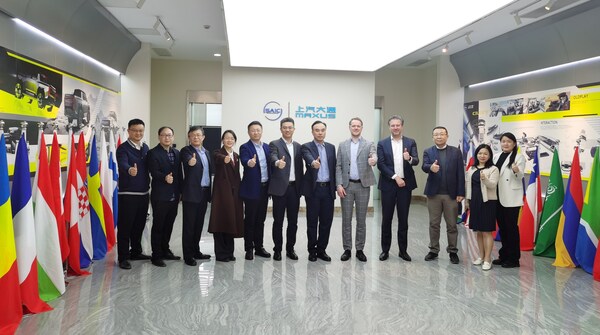 荷兰交通部与TÜV莱茵一行拜访上汽大通