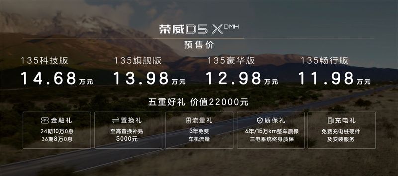 荣威D5X DMH携手范志毅 北京车展开启预售